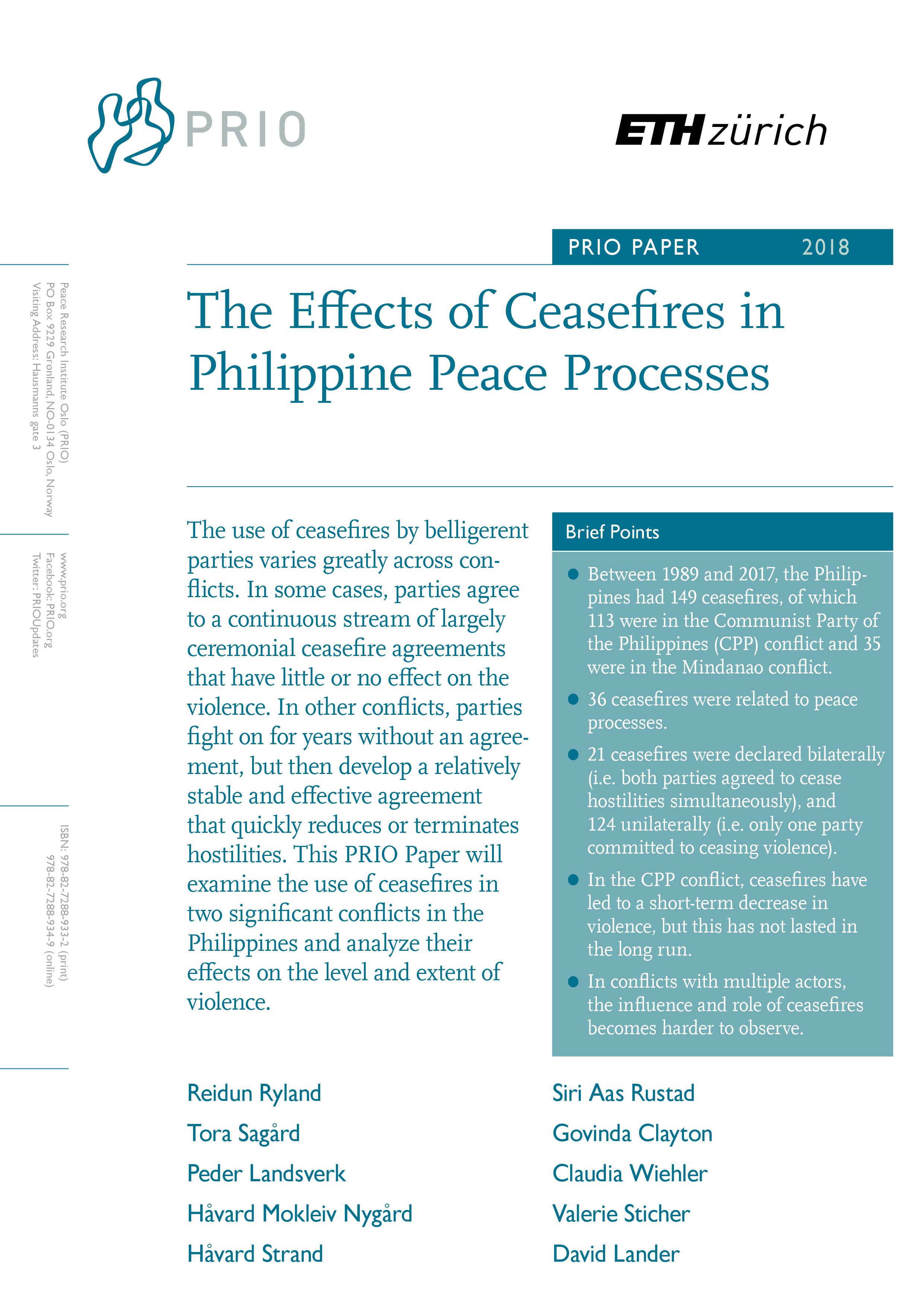 Front cover of publication