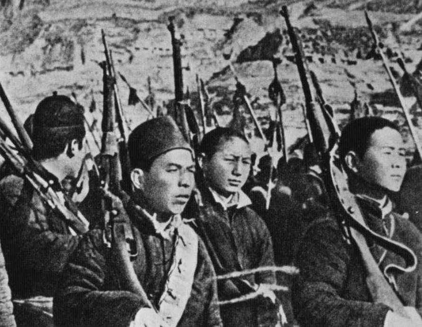 From the Chinese Civil War 1927-1949. Source unknown.