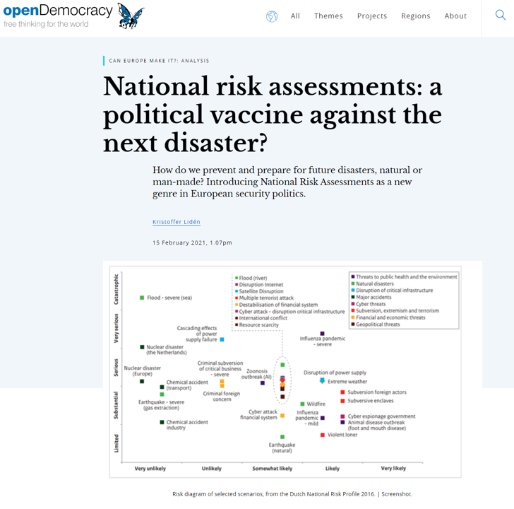 Screen shot from Open Democracy