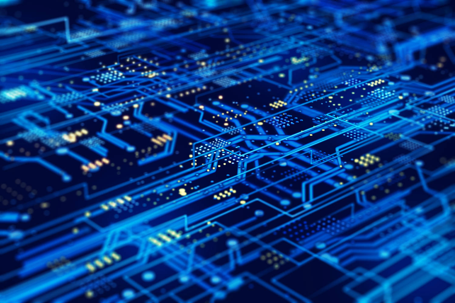 Futuristic circuit board. Photo: Getty Images