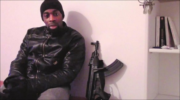 One of the killers, Amedy Coulibaly, posed next to a firearm in a video; and it has been identified as a Czech made VZ-58 Compact.