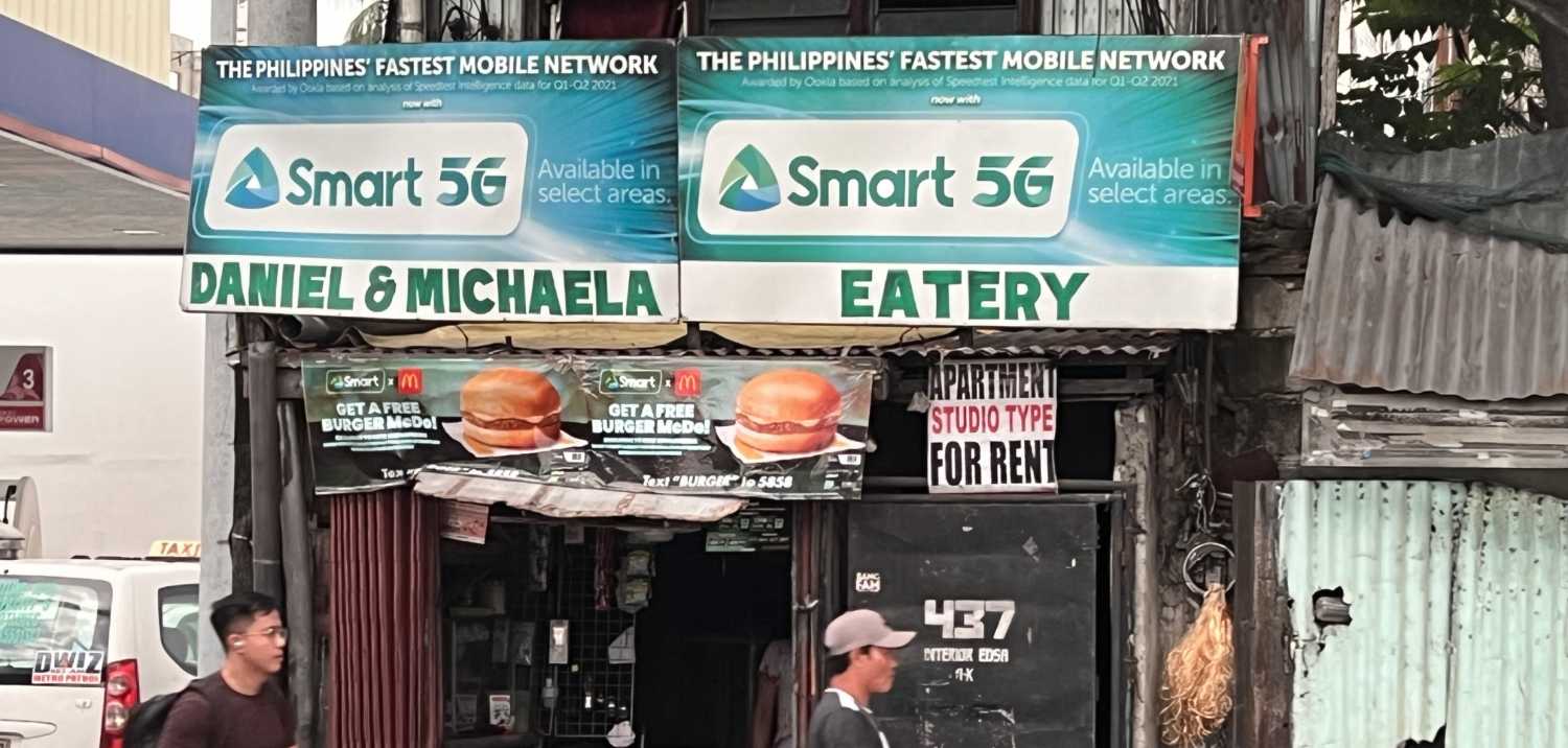 Smart Communications leads 5G deployment in the Philippines, with the widest coverage and a 2017 partnership with Huawei to develop the local 5G ecosystem. Photo: PRIO / Nic Marsh