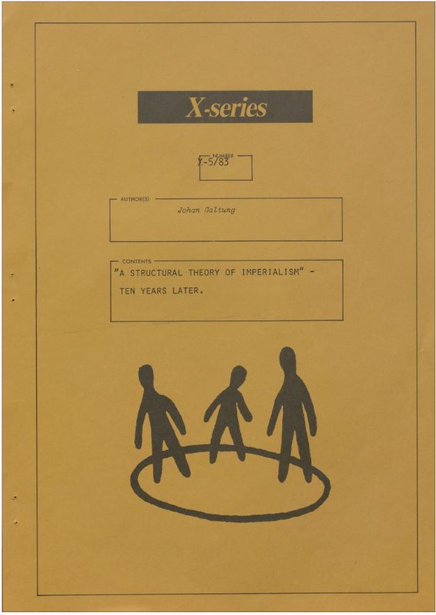 Front cover. PRIO