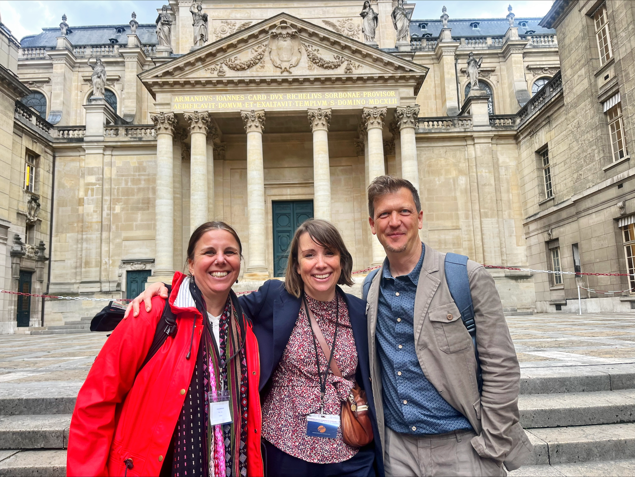 Kristina Roepstorff, Maria Gabrielsen Jumbert, and Kristoffer Lidén. Photo: Maria Gabrielsen Jumbert