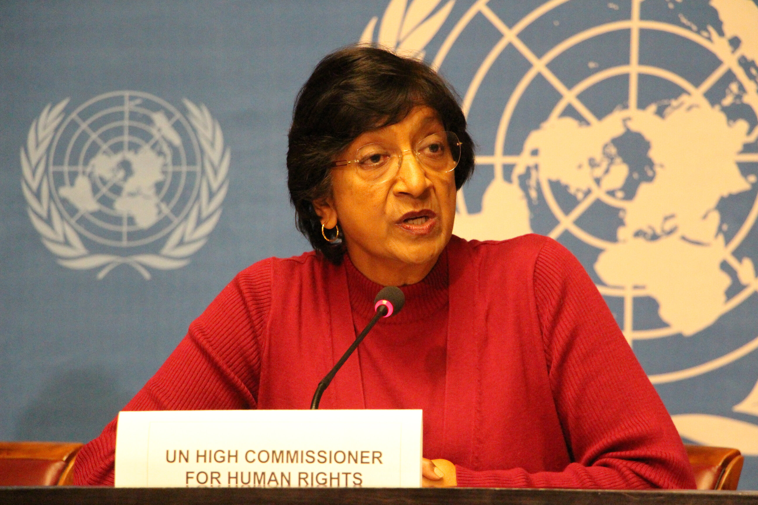 Navi Pillay in her capacity of UN High Commissioner for Human Rights in 2013. Photo: Murat Unlu/Anadolu Agency/Getty Images