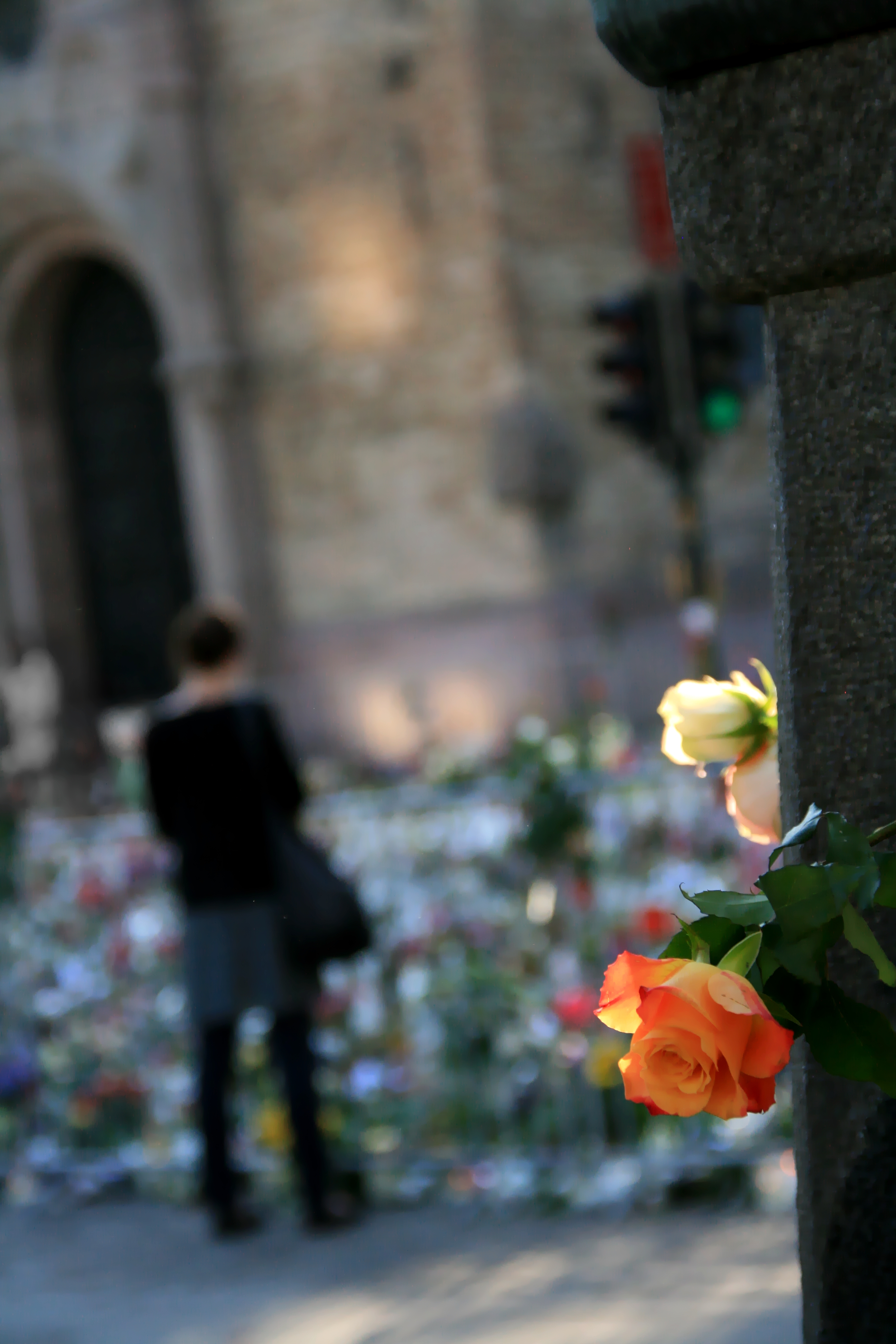 Streets of Oslo following 22 July 2015. Photo: Jørgen Carling, PRIO