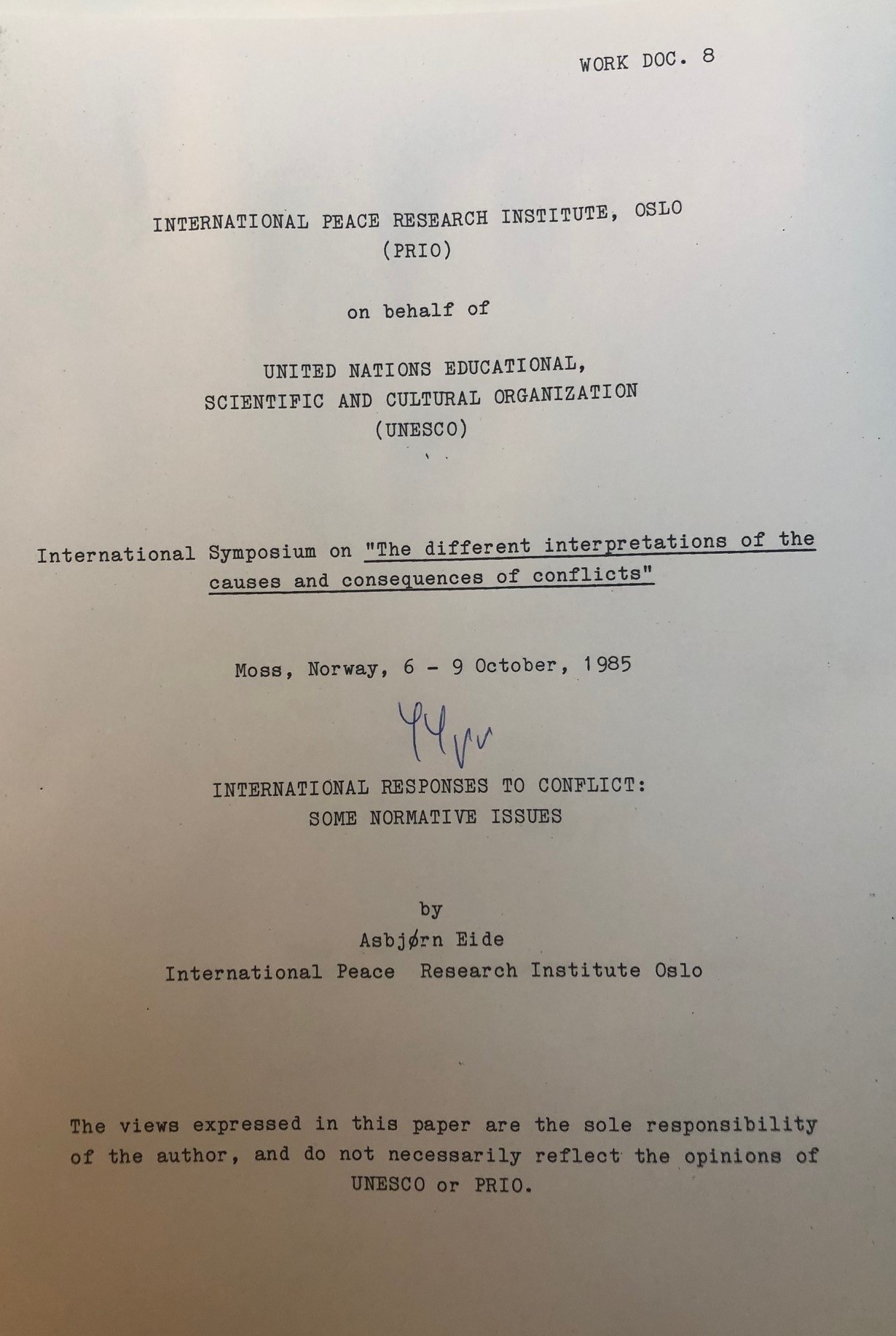 Front cover of publication