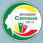 Myanmar Census 2014 logo.