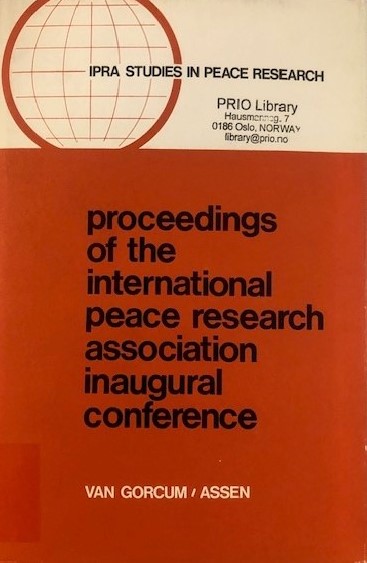Front cover of publication