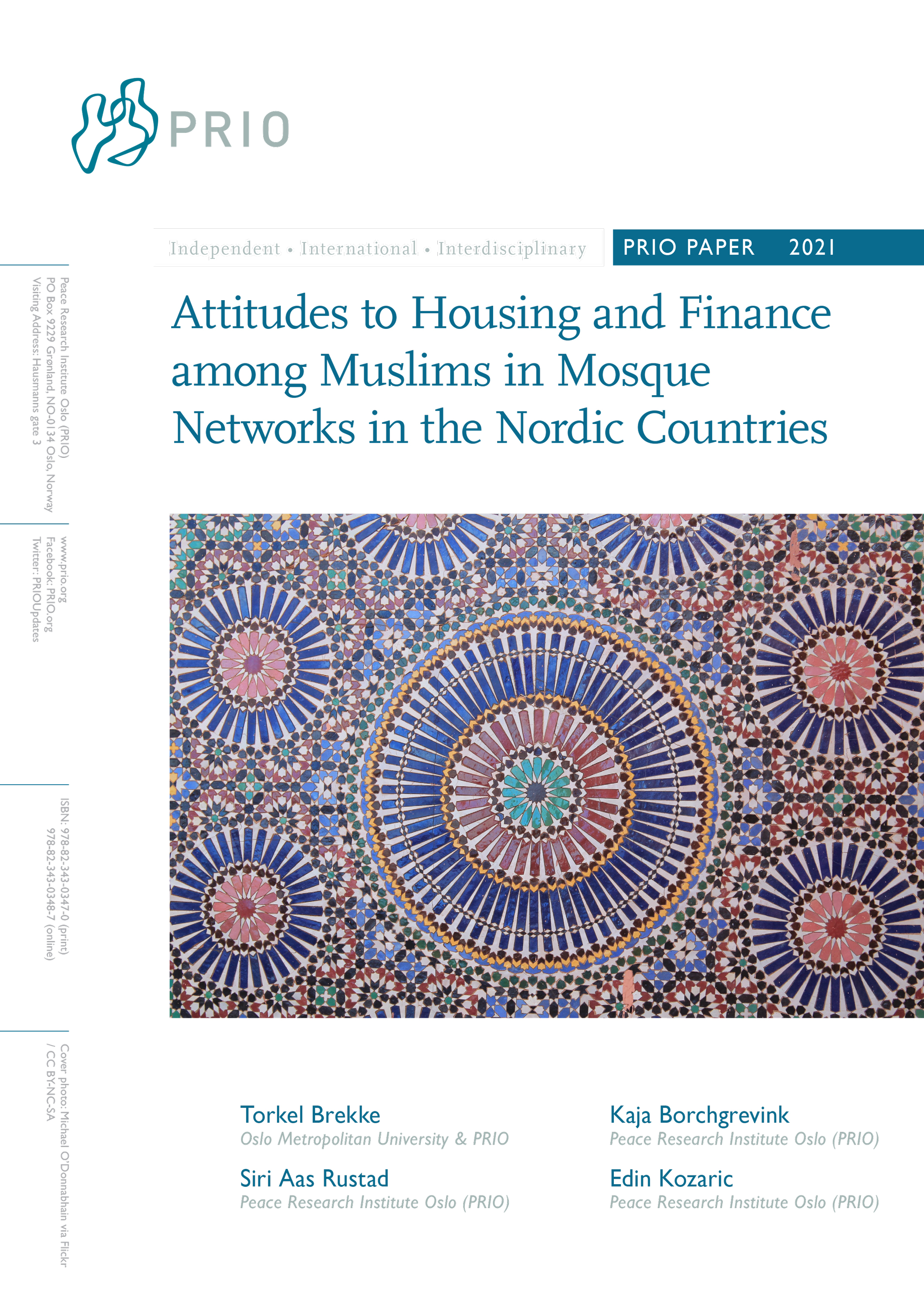 Front cover of publication