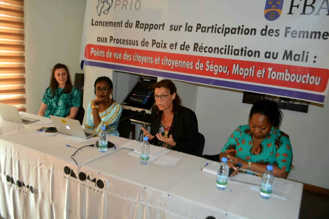 The report launch in Bamako, Mali.