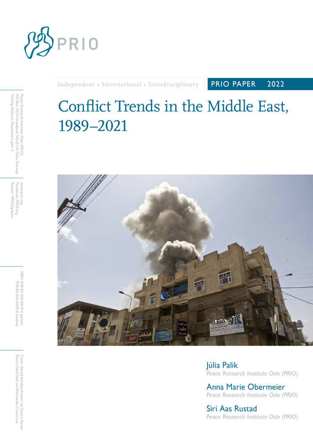 Conflict Trends in the Middle East.