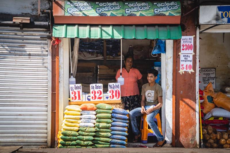 Record food prices in 2022 have led to protests in Sri Lanka and elsewhere. Photo: Nazly Ahmed / Flickr / CC BY NC-SA