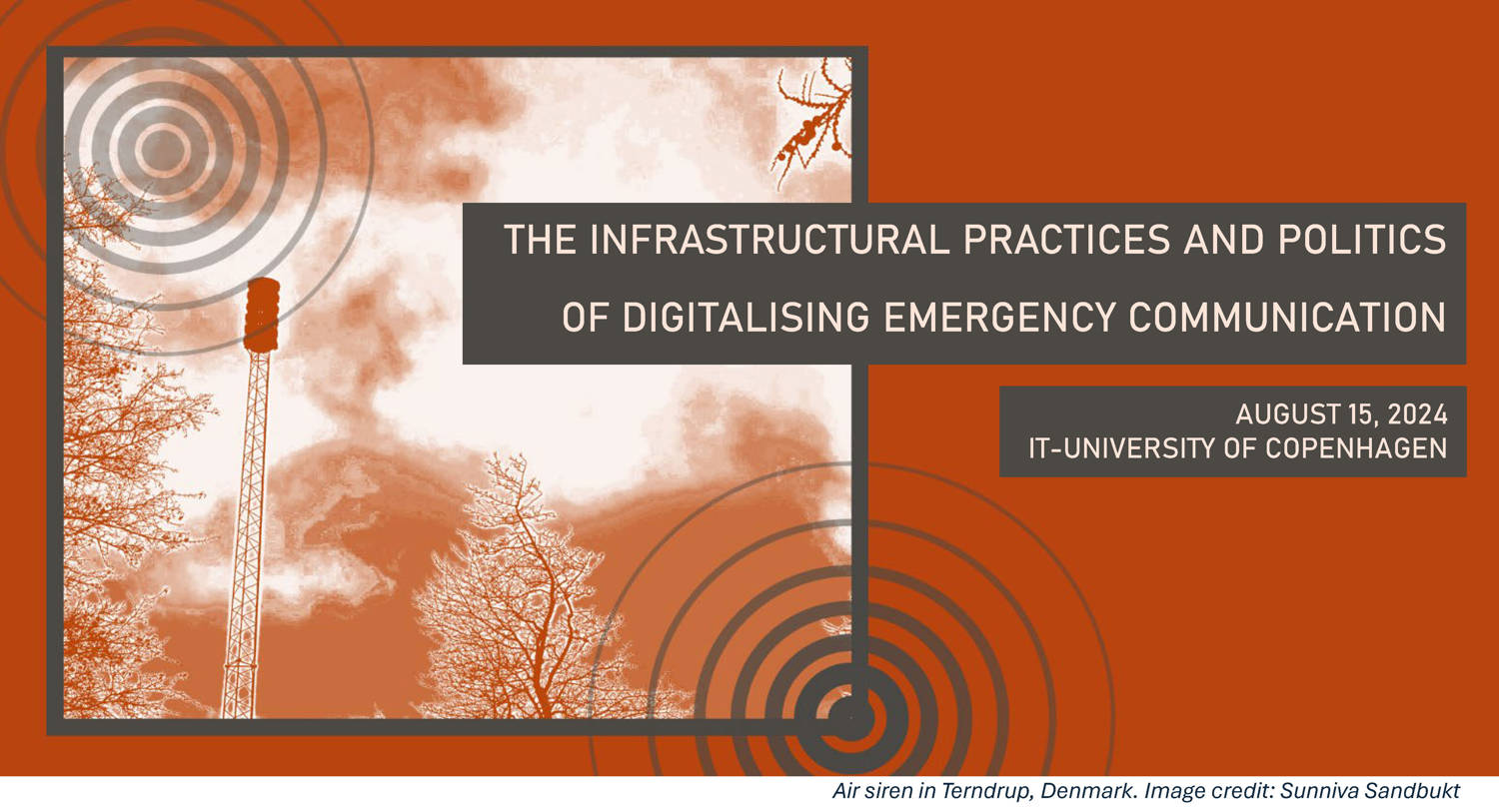 Forum on Digitalising Emergency Communication. Illustration: Sunniva Sandbukt