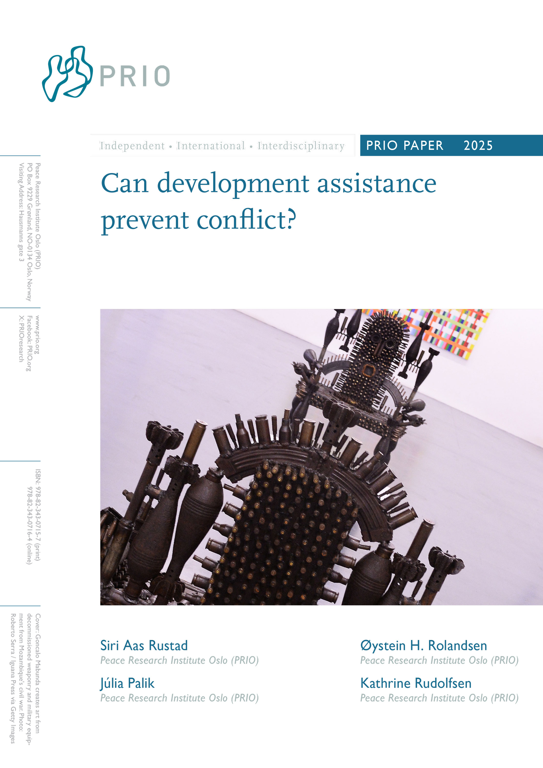 Can development assistance prevent conflict