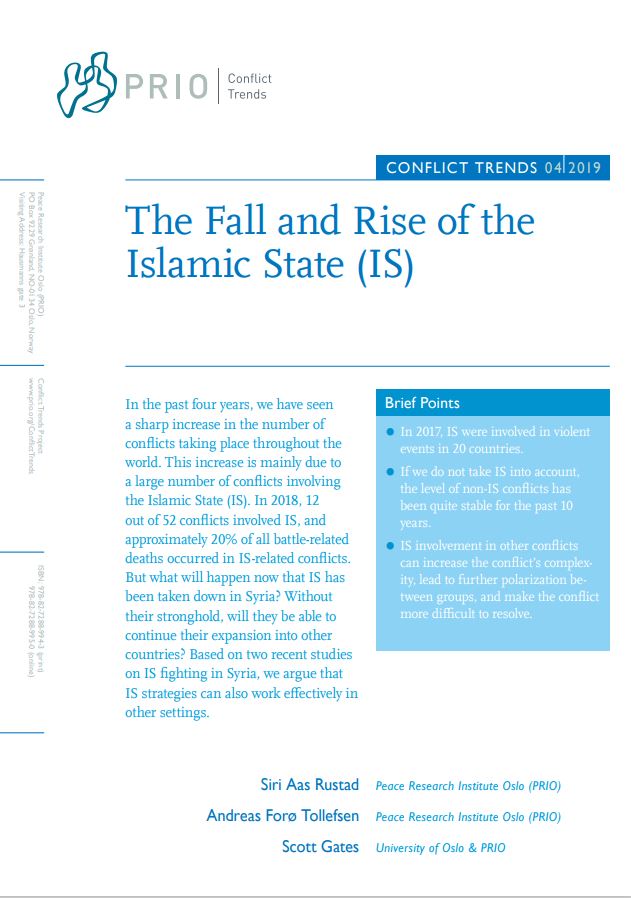 Front cover of publication. PRIO