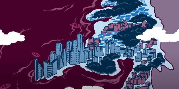 Mumbai MigrationRhythms animation. Illustration: PRIO/PositiveNegatives