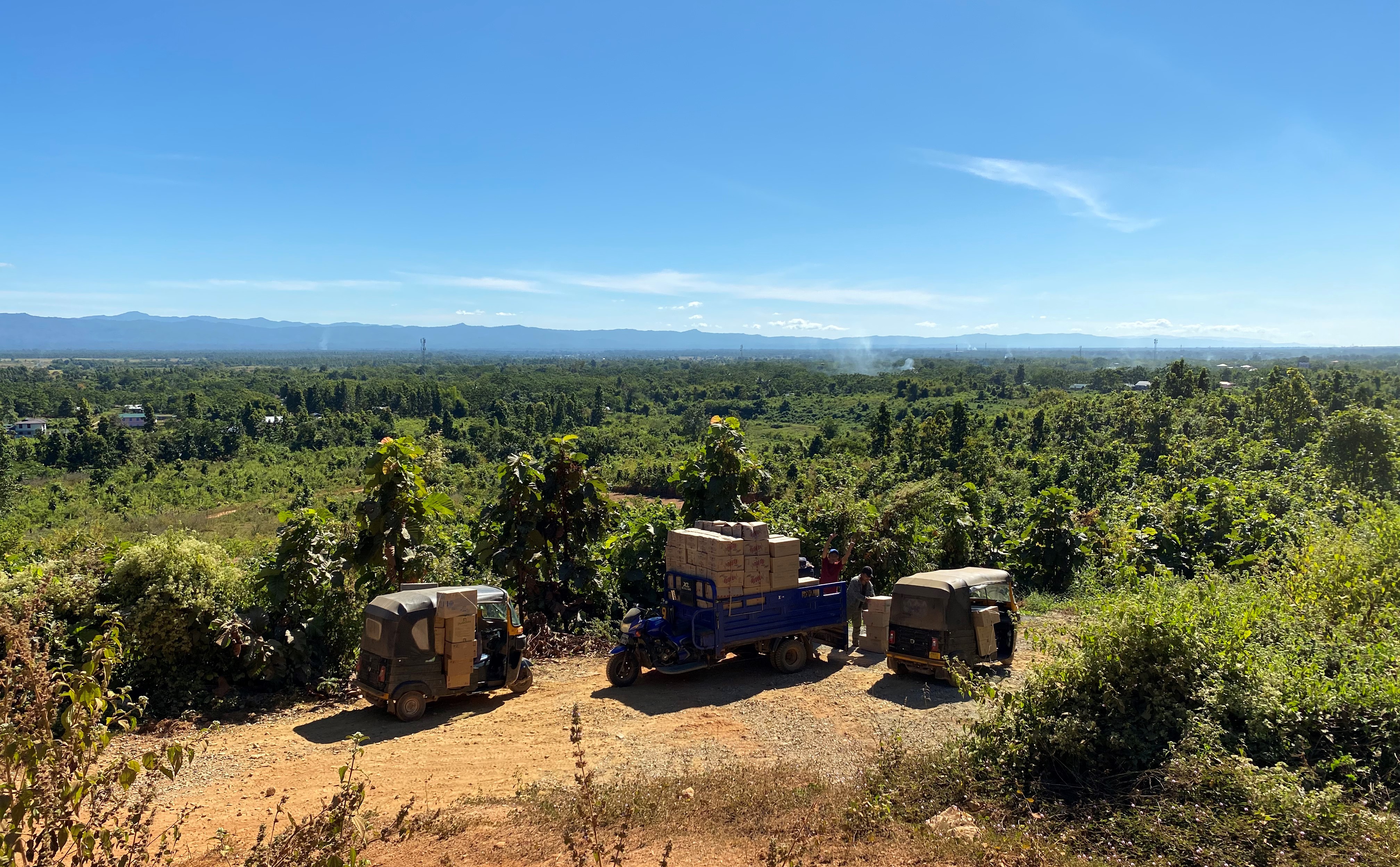 The porous border between India and Myanmar. Photo credit: Åshild Kolås.