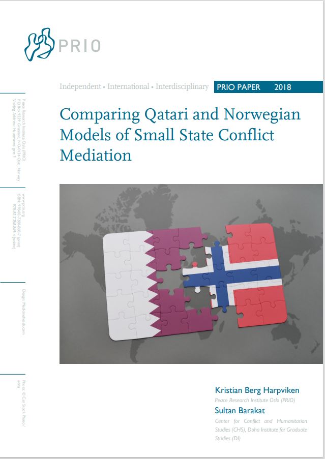 Front cover of publication. PRIO