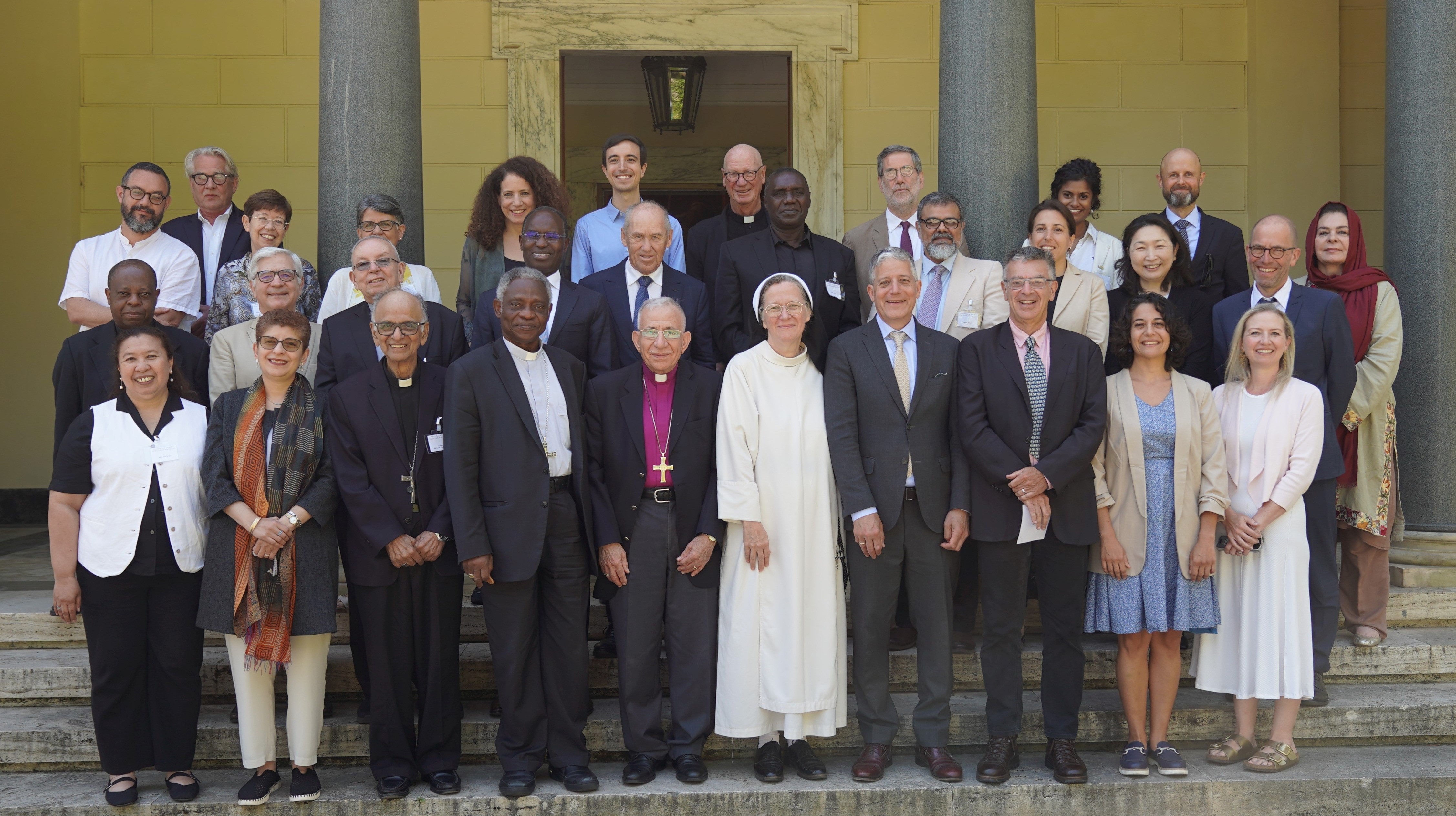 Participants at the Religious Dimensions of Peacemaking workshop, held at the Vatican in July 2025. Photo: Gabriella C. Marino/PASS