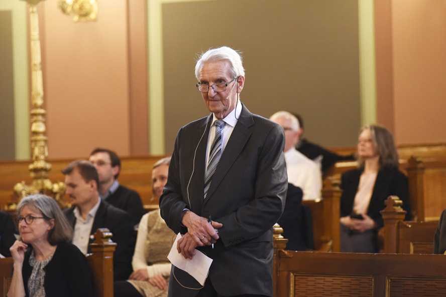 Asbjørn Eide. Photo: Norwegian Centre for Human Rights/UiO