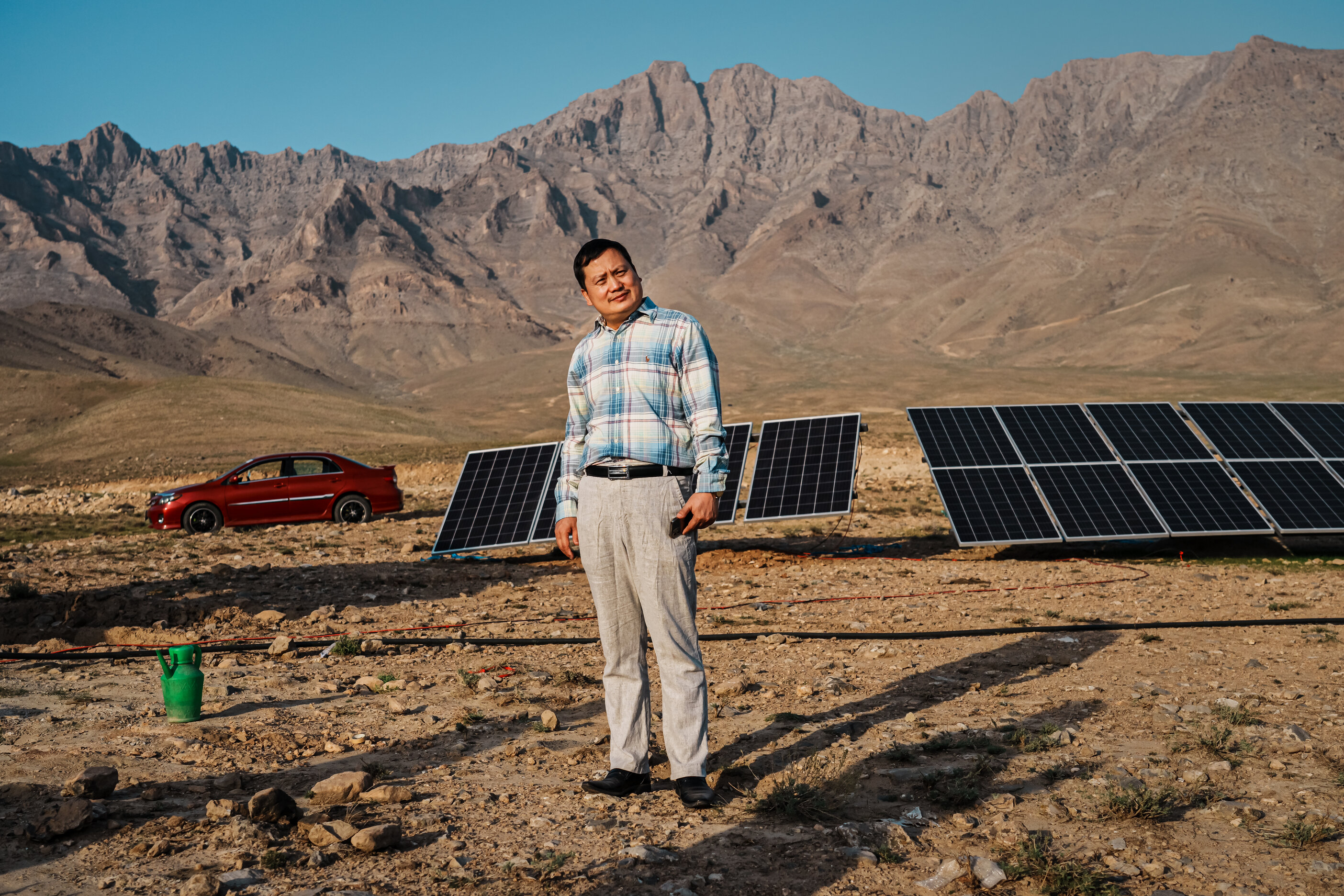 Entrepreneur from China in Kabul, Afghanistan. Photo: MARCUS YAM / LOS ANGELES TIMES / GETTY IMAGES