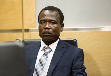 Dominic Ongwen appears at the ICC. PHOTO: International Criminal Court. Photo: ICC-CPI