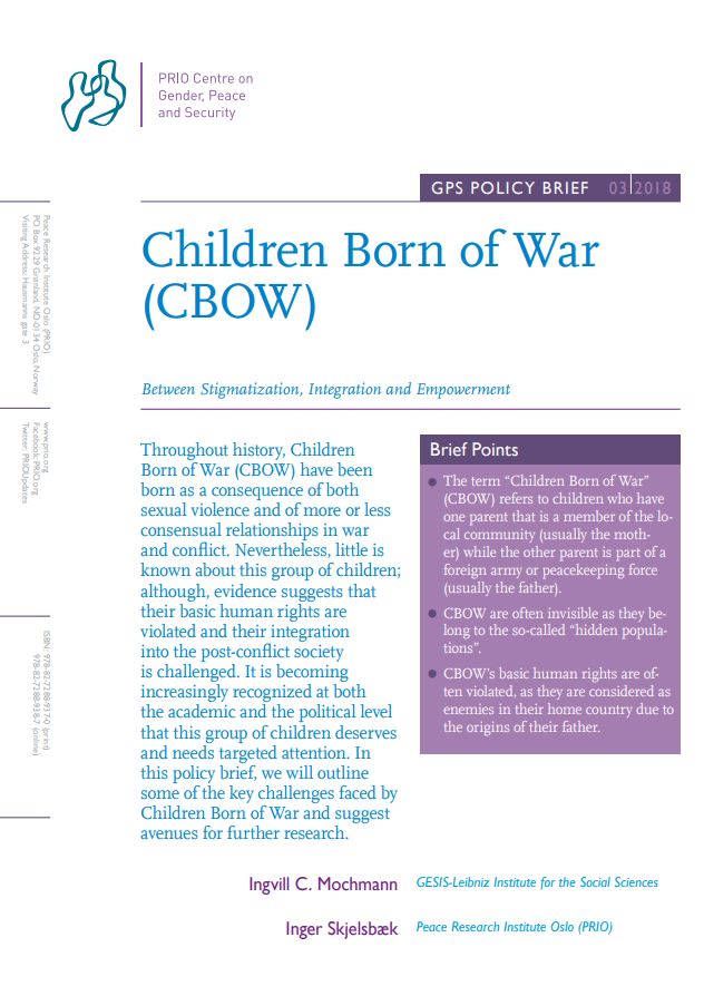 Front cover of publication