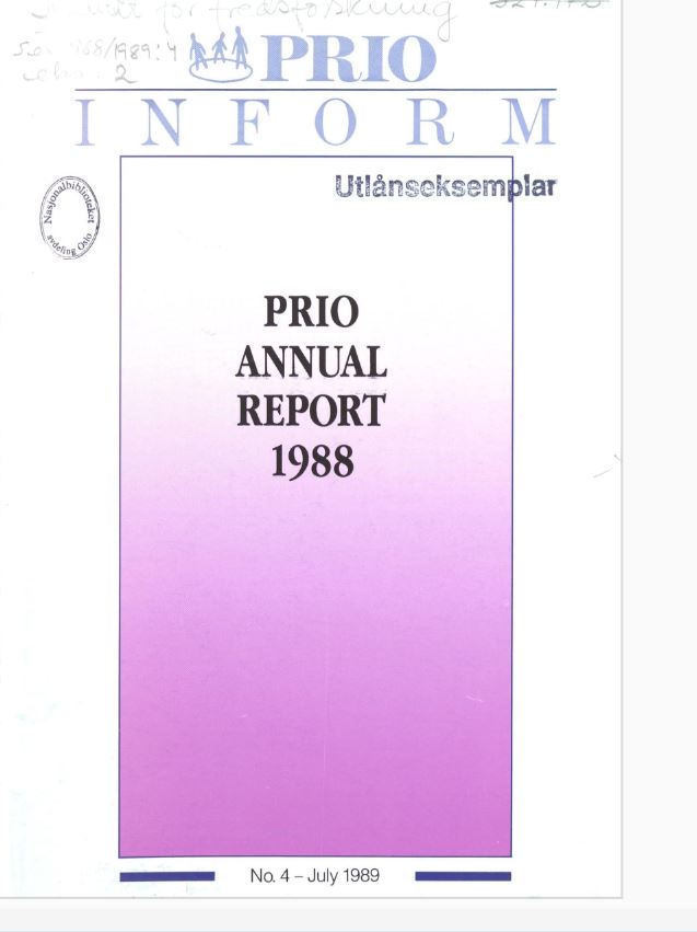 Front cover of publication