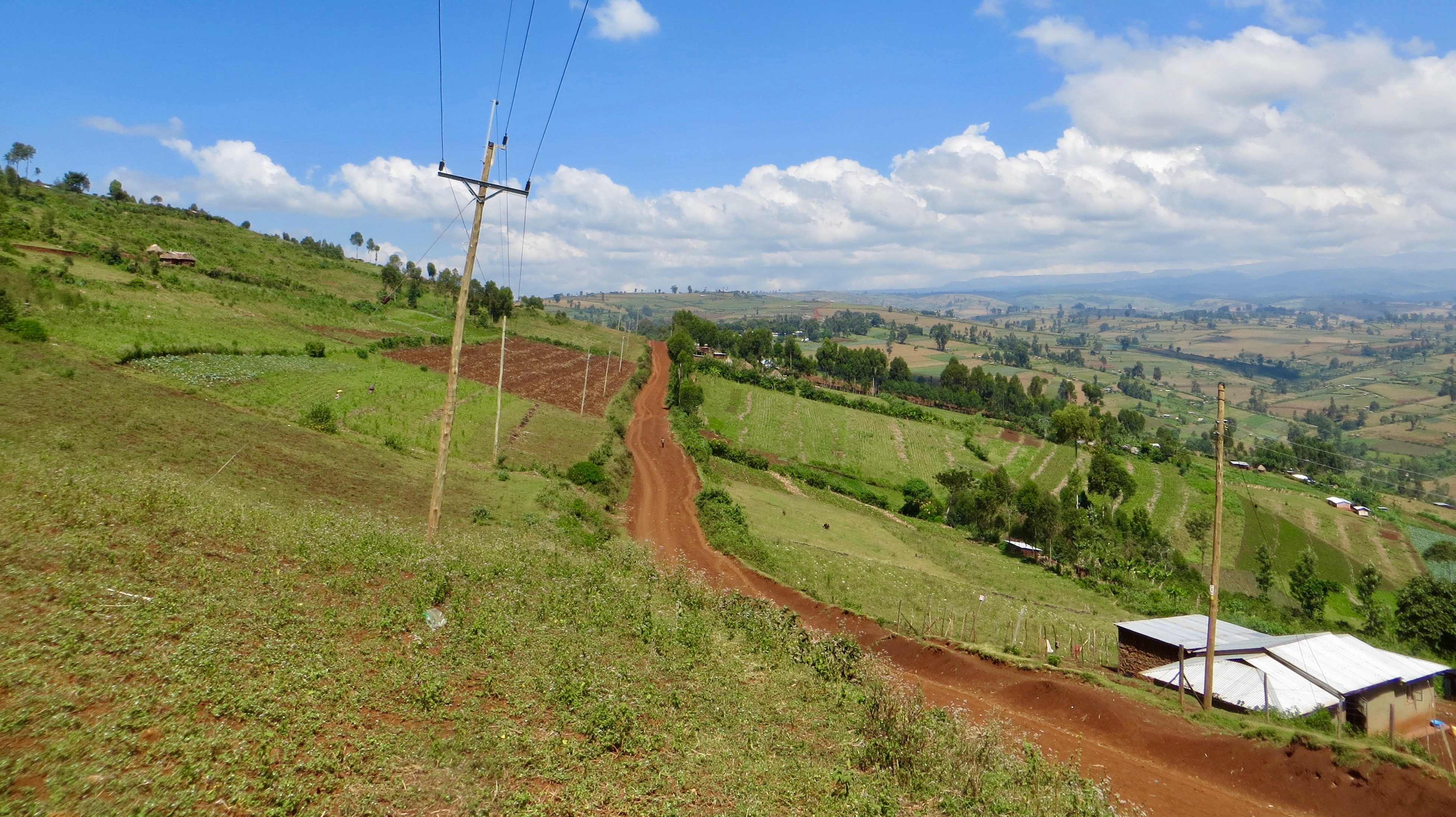The fertile farming lands of Mt Elgon. PHOTO: Nina von Uexküll.