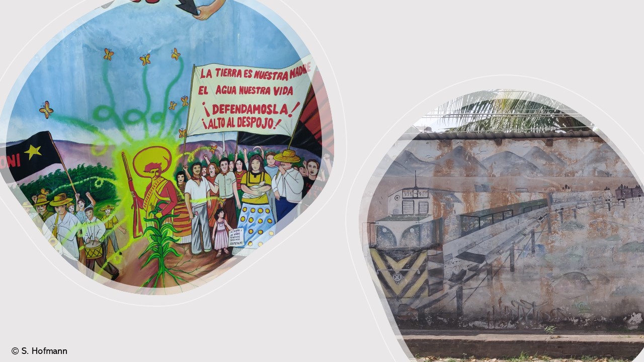 Communal life systems and security in the face of invasive infrastructures. Illustration: Susanne Hofmann