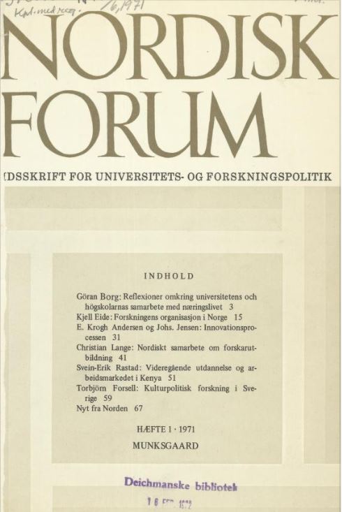 Front cover of publication