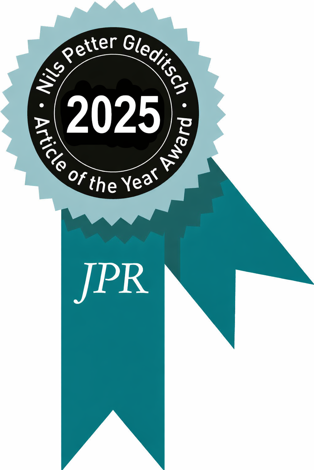 Nils Petter Gledtisch Article of the Year 2025. JPR