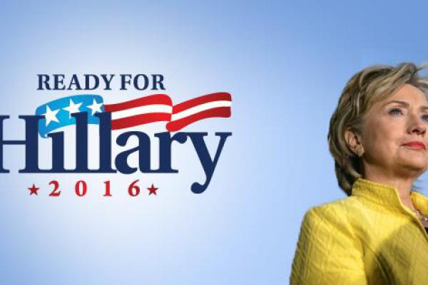 Ready For Hillary 2016 Campaign poster.