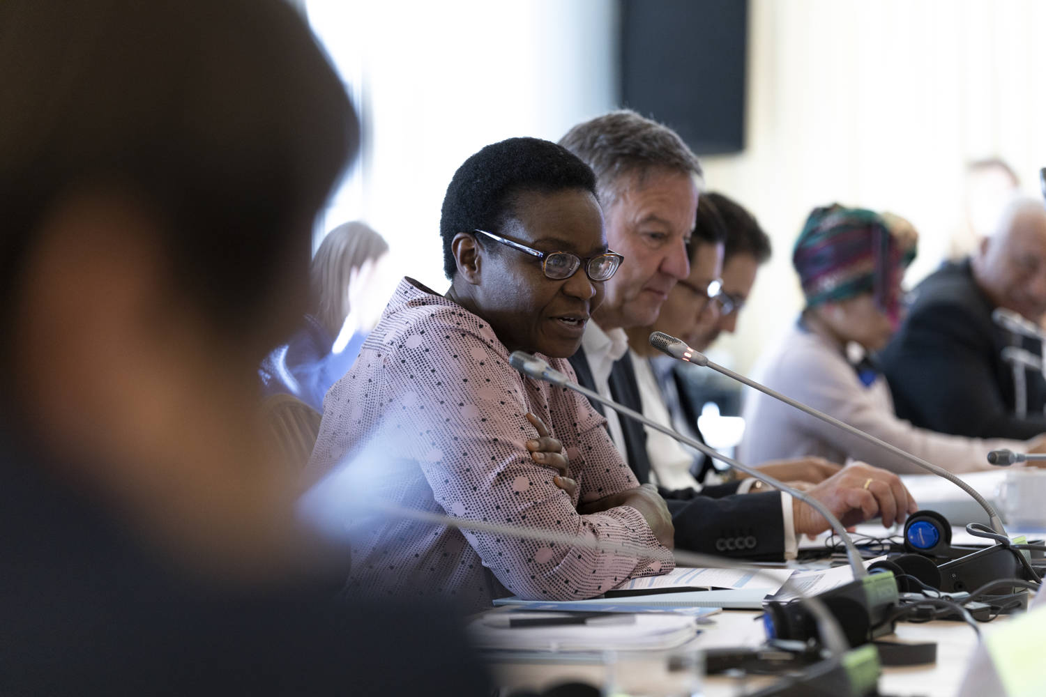 Participants at the UN High-Level Seminar on Gender and Inclusive Mediation Strategies in Finland, 2023. Photo: CMI – Martti Ahtisaari Peace Foundation