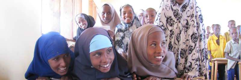 First day of school for Somali refugees at a primary school in Dadaab, Kenya. UNHCR / S.Perham