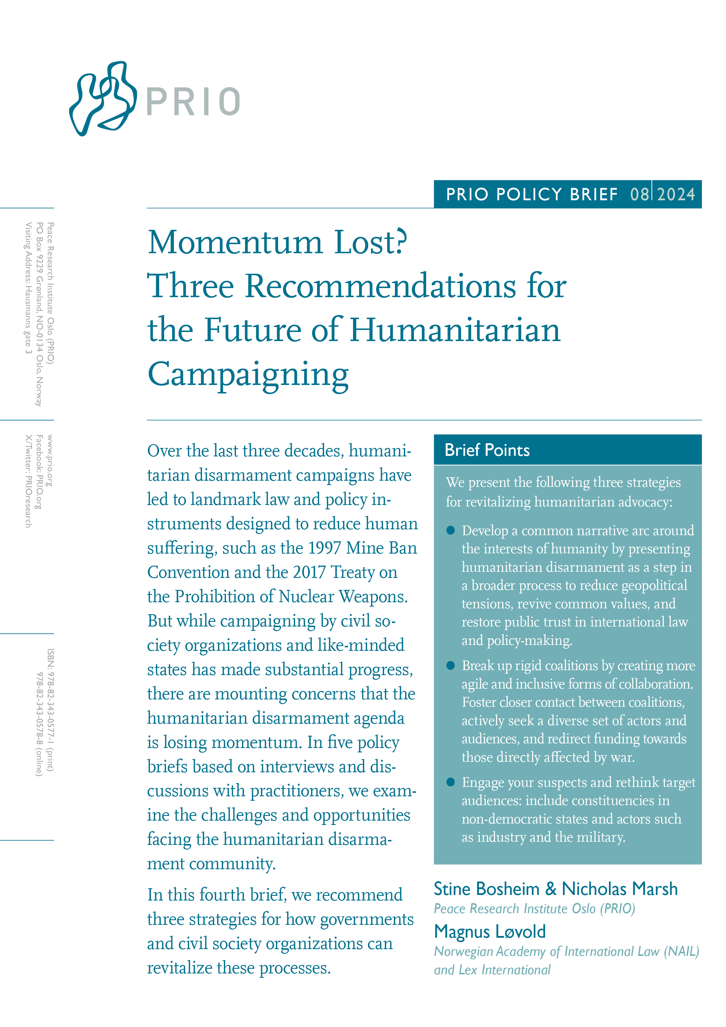 PRIO Policy Brief 08-2024