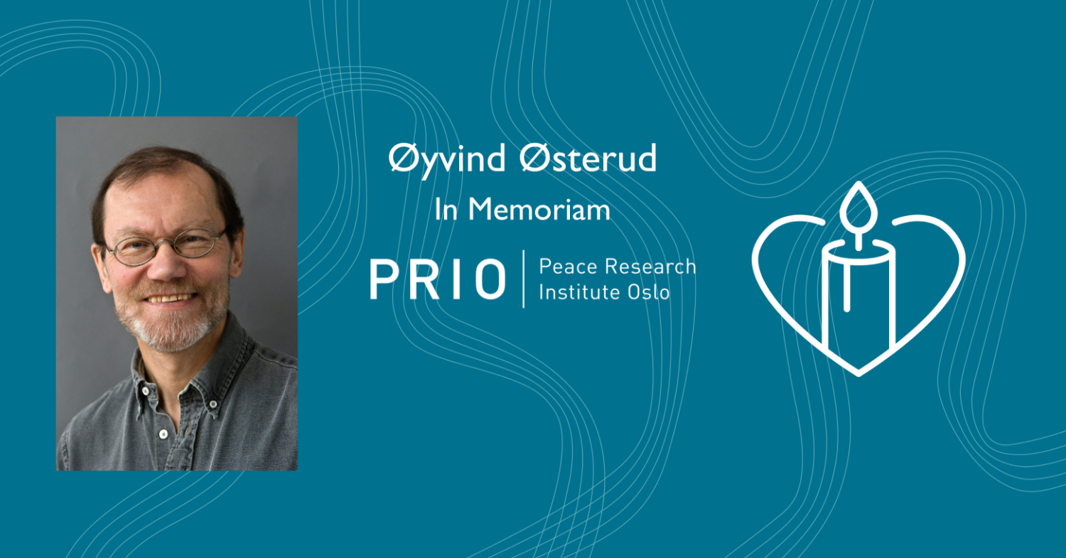 Øyvind Østerud - In Memoriam. Illustration: Ståle Skogstad/UiO/PRIO