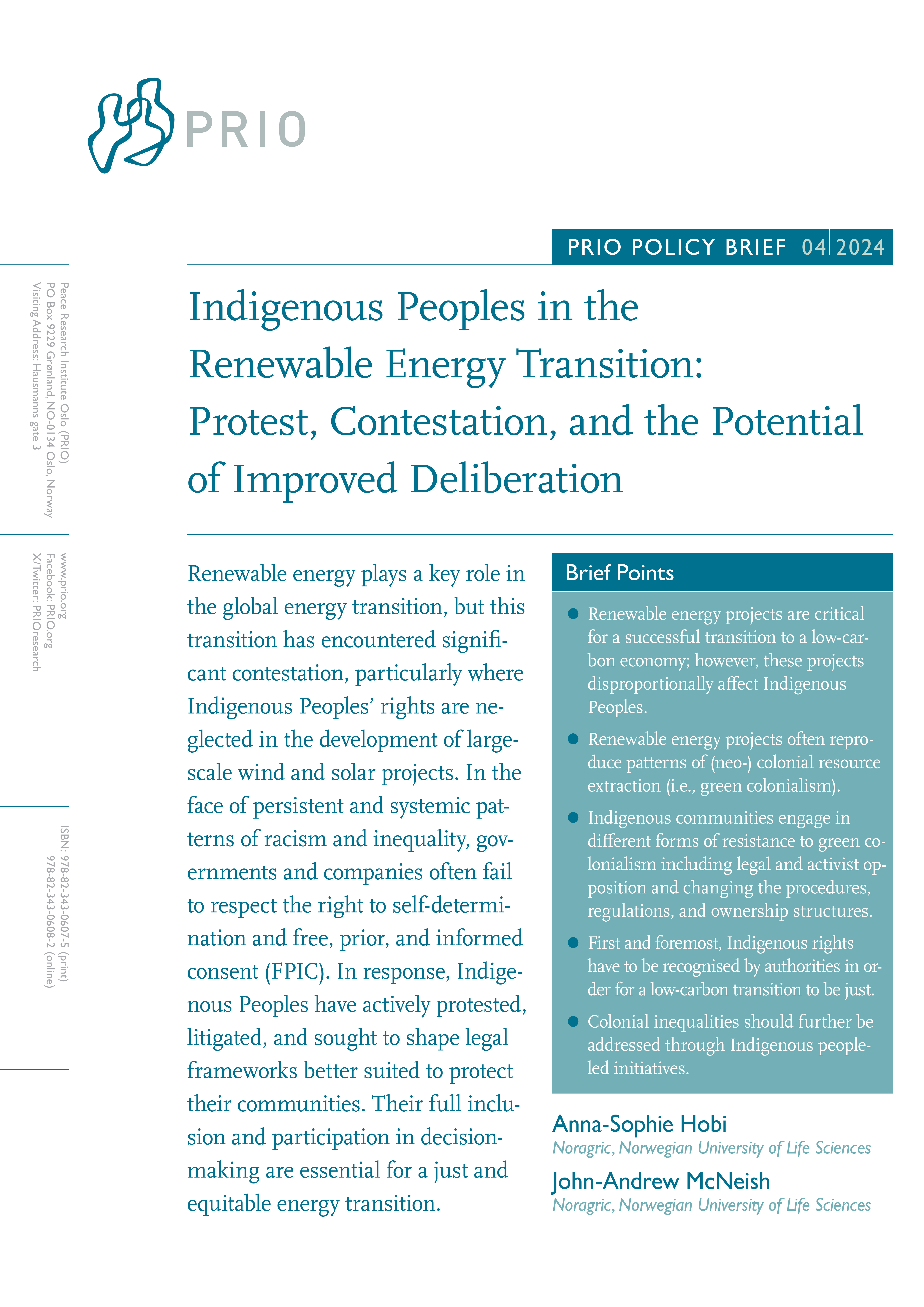 PRIO Policy Brief 4-2024