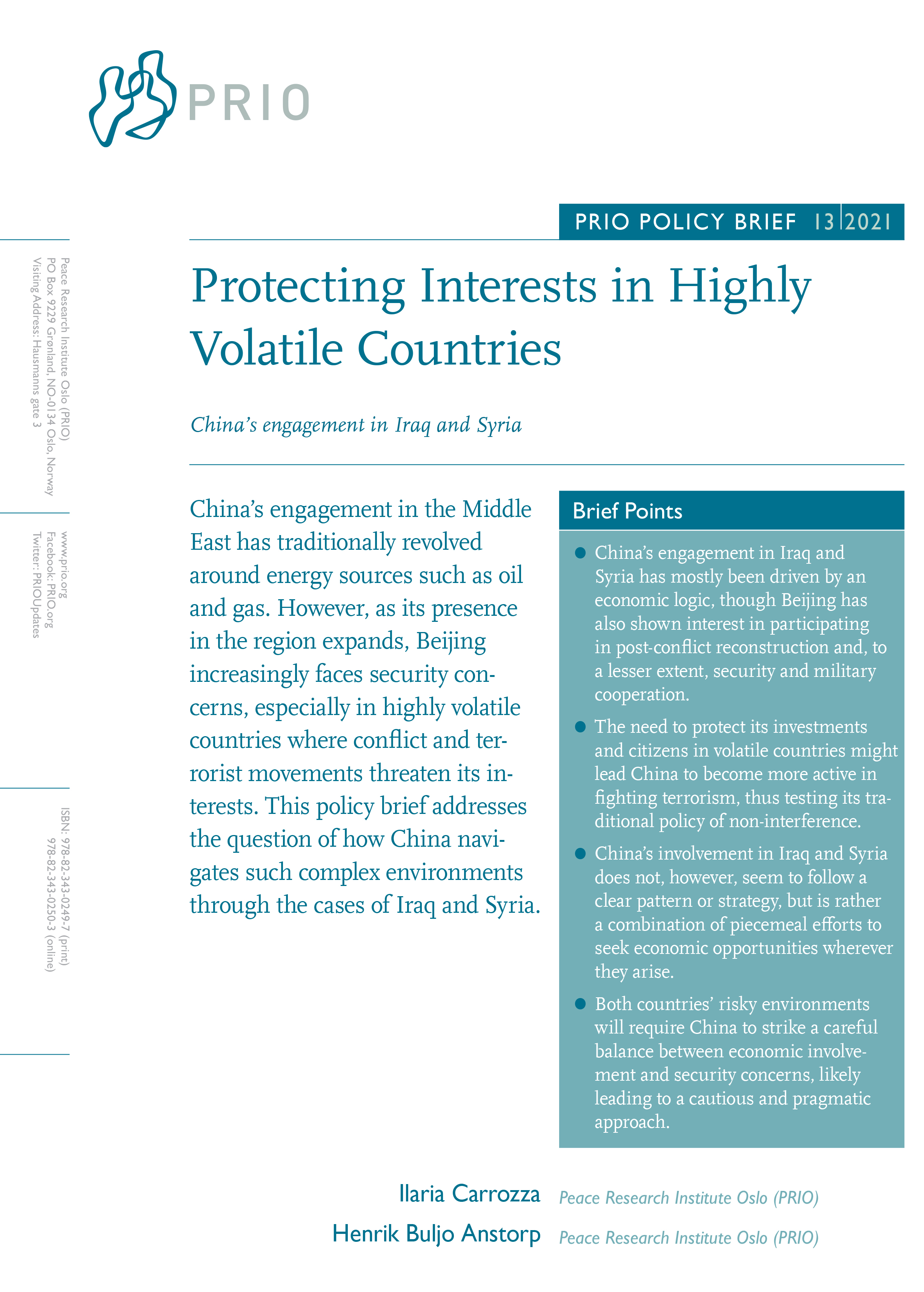 Front cover of publication.