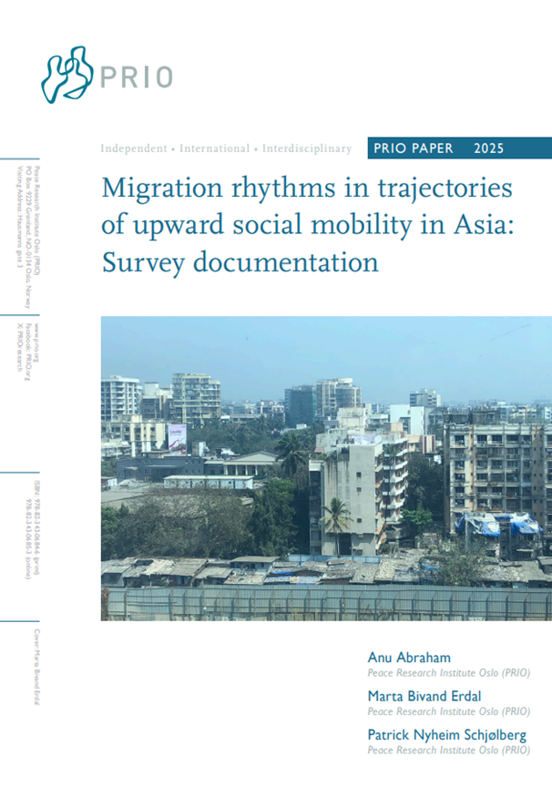 Migration Rhythms survey documentation (PRIO paper 2025). PRIO