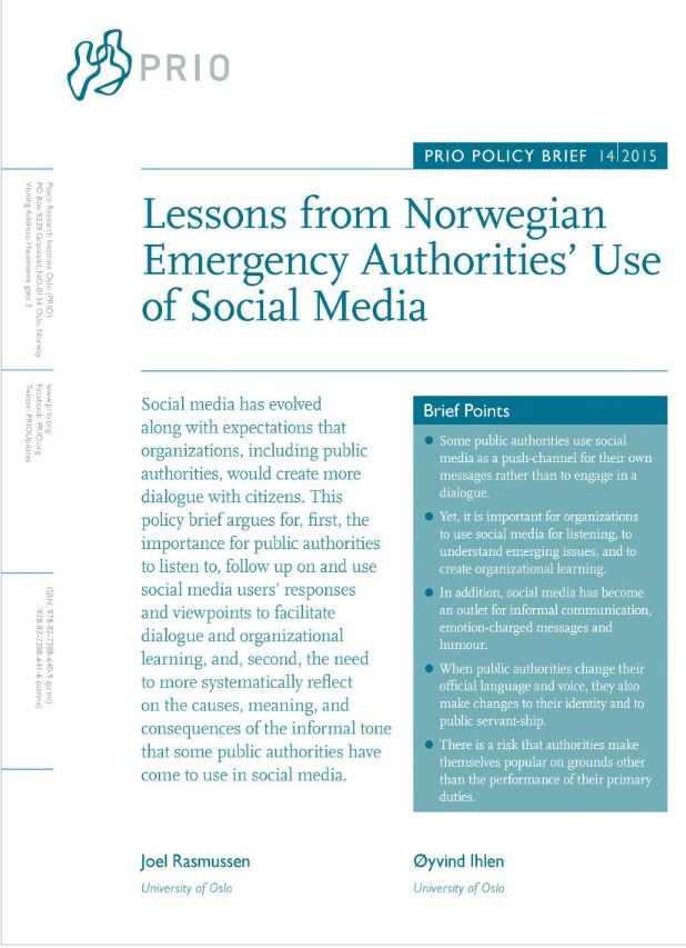 Front cover of publication