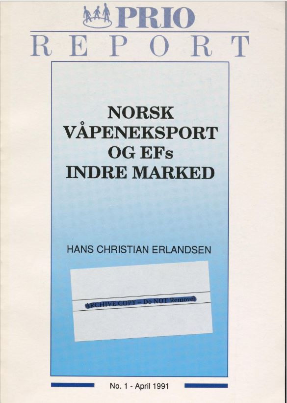 Norsk våpeneksport ...