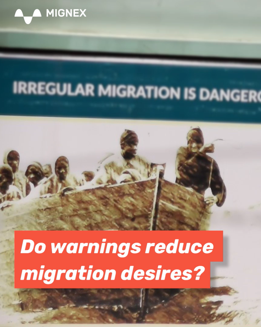 Do warnings reduce migration desires (video cover). Jørgen Carling