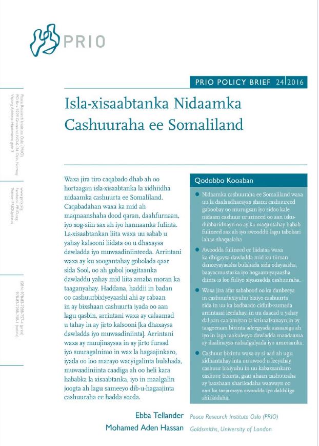 Font cover of publication
