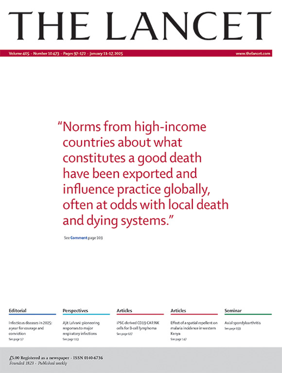 Holmer, Hampus et al.
The Lancet, Volume 405, Issue 10473, 122 - 123