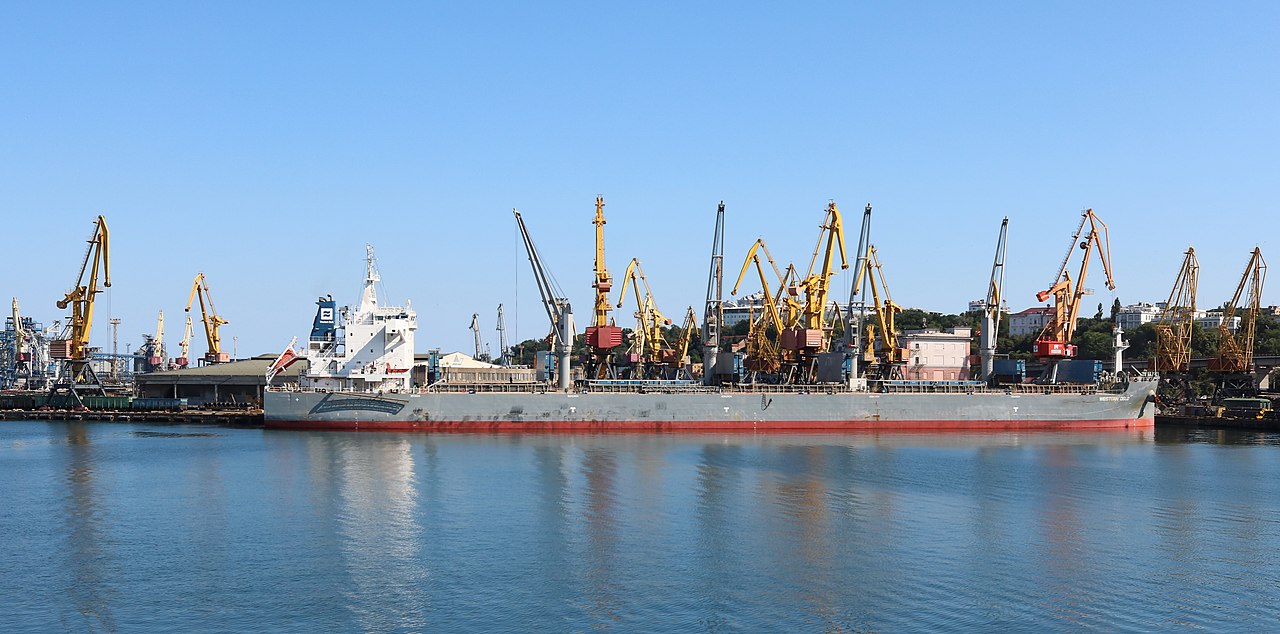 The port of Odessa. George Chernilevsky / Wikimedia Commons
