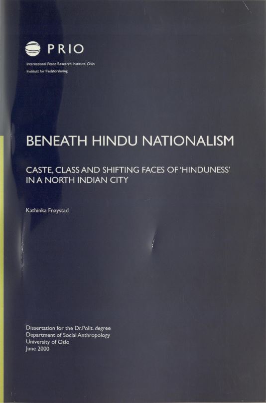 Front cover of publication