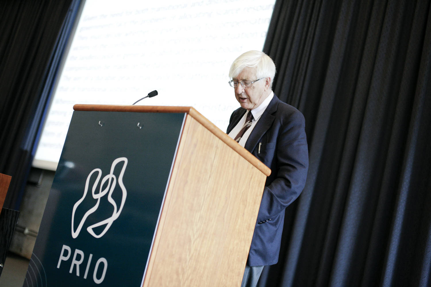Jon Elster gives the PRIO Annual Peace Address 2010. PRIO