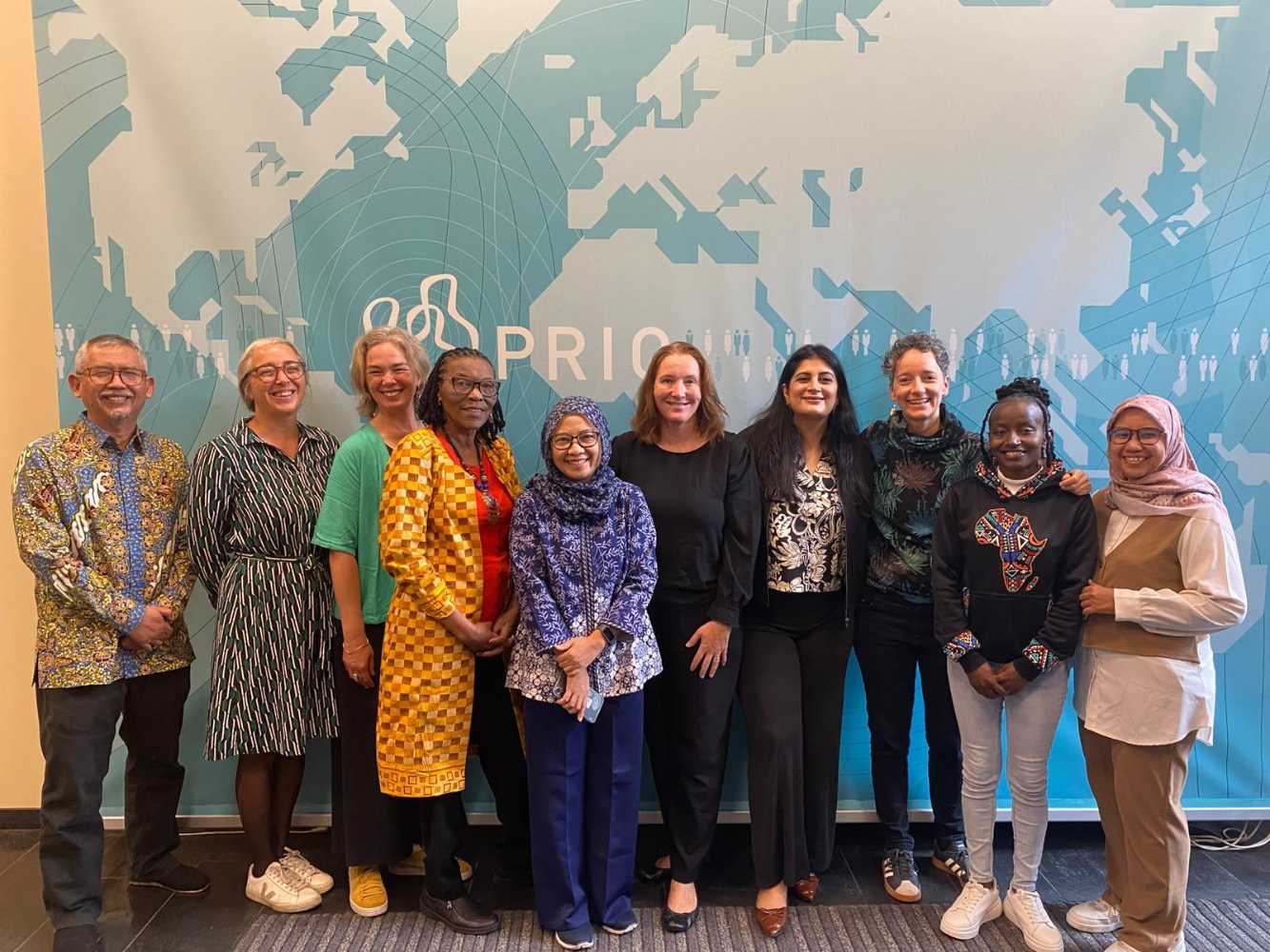 GenderJustice team meeting at PRIO . Photo: PRIO